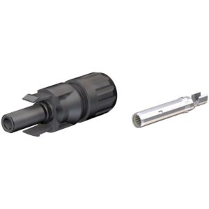 Connettore Volante Maschio per cavi da 4 e 6mm MC4